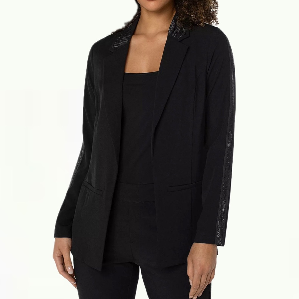 Liverpool Los Angeles Studded Boyfriend Blazer